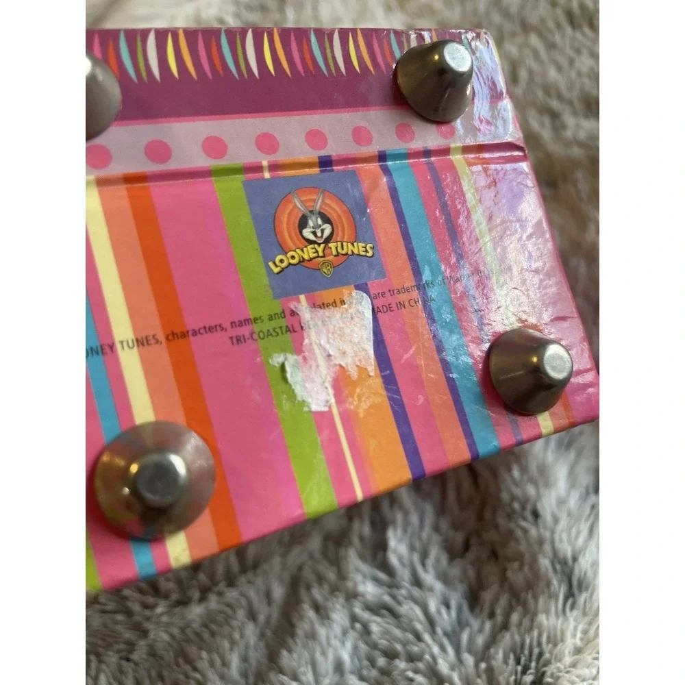 Looney Tunes Tweety Bird Cardboard Clutch Purse Or Container Y2K 2000